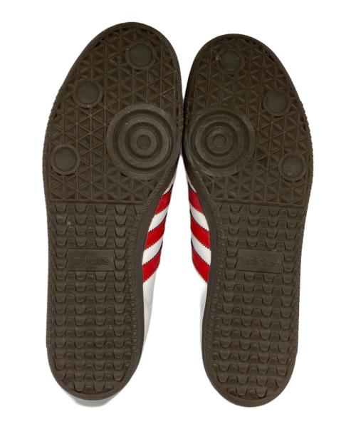 adidas Originals（アディダスオリジナル）adidas Originals (アディダスオリジナル) SAMBA OG ホワイト×レッド サイズ:28.5の古着・服飾アイテム