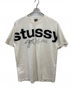 stussyステューシー）の古着「SPORT100% プリントTシャツ」｜ホワイト
