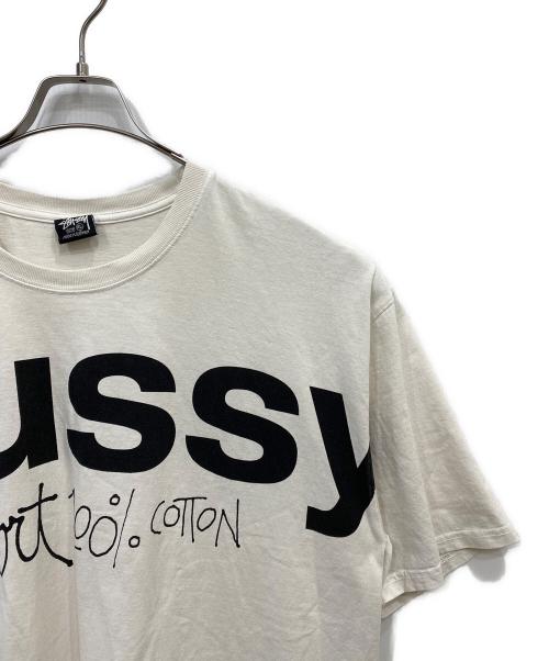 stussy（ステューシー）stussy (ステューシー) SPORT100% プリントTシャツ ホワイト サイズ:XLの古着・服飾アイテム