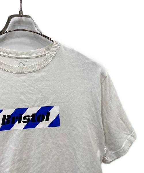 F.C.R.B.（エフシーレアルブリストル）F.C.R.B. (エフシーレアルブリストル) BOX LOGO TEE ホワイト サイズ:Ⅿの古着・服飾アイテム