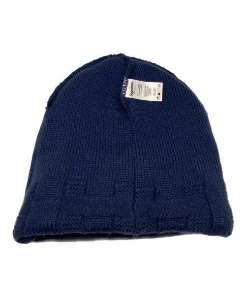 SUPREME（シュプリーム）SUPREME (シュプリーム) バスケットウィーブビーニー ネイビーの古着・服飾アイテム