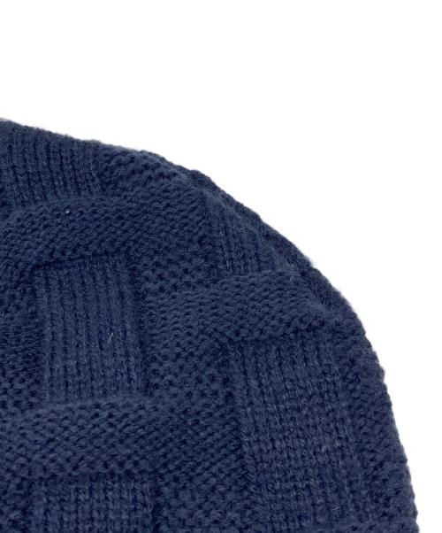 SUPREME（シュプリーム）SUPREME (シュプリーム) バスケットウィーブビーニー ネイビーの古着・服飾アイテム