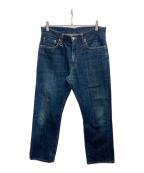 SOPHNET.ソフネット）の古着「シンチバックデニムパンツ」｜ブルー