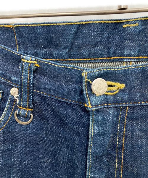 SOPHNET.（ソフネット）SOPHNET. (ソフネット) シンチバックデニムパンツ ブルー サイズ:Lの古着・服飾アイテム