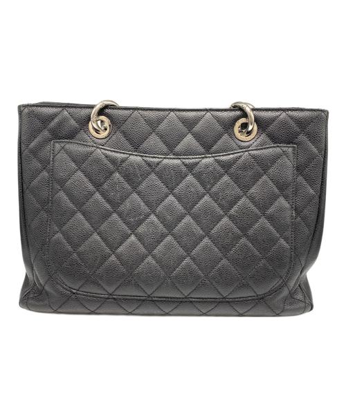 CHANEL（シャネル）CHANEL (シャネル) GSTチェーンハンドバッグ ブラックの古着・服飾アイテム