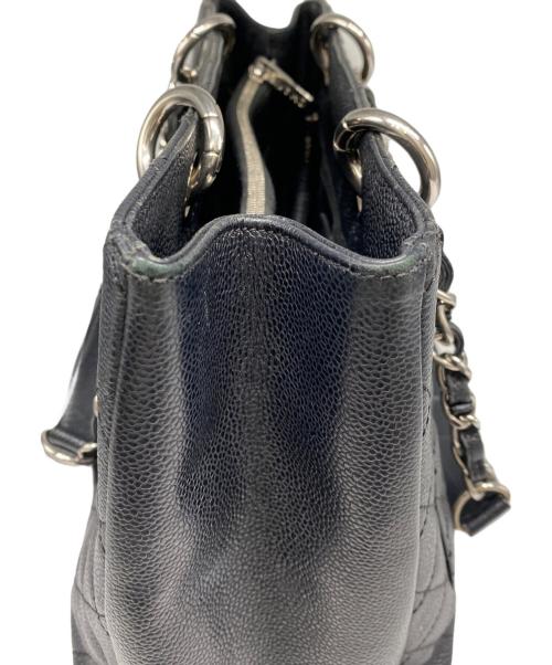 CHANEL（シャネル）CHANEL (シャネル) GSTチェーンハンドバッグ ブラックの古着・服飾アイテム