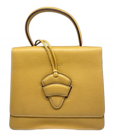 中古・古着通販】LOEWE (ロエベ) バルセロナハンドバッグ イエロー