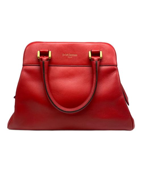J&M DAVIDSON（ジェイ＆エム デヴィッドソン）J&M DAVIDSON (ジェイ＆エム デヴィッドソン) ハンドバッグ レッドの古着・服飾アイテム