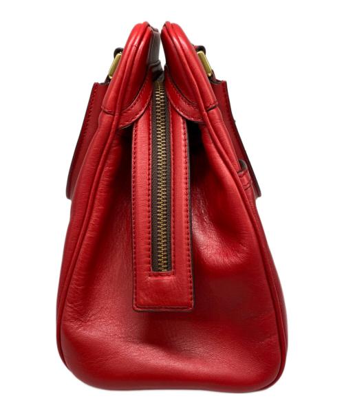 J&M DAVIDSON（ジェイ＆エム デヴィッドソン）J&M DAVIDSON (ジェイ＆エム デヴィッドソン) ハンドバッグ レッドの古着・服飾アイテム