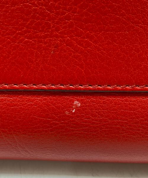 J&M DAVIDSON（ジェイ＆エム デヴィッドソン）J&M DAVIDSON (ジェイ＆エム デヴィッドソン) ハンドバッグ レッドの古着・服飾アイテム