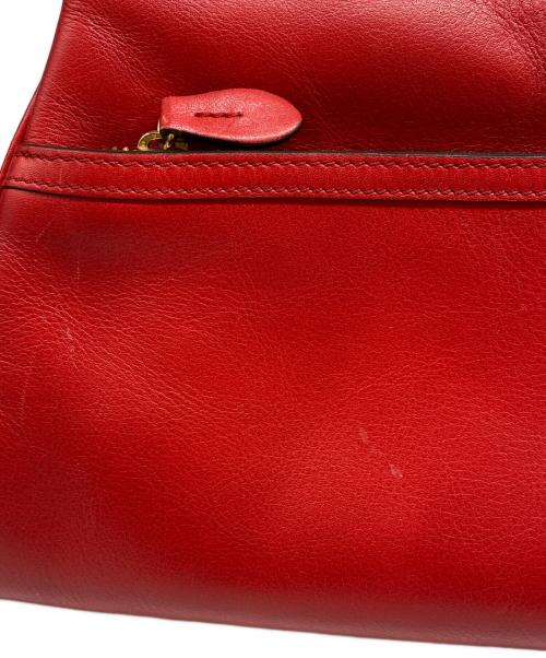 J&M DAVIDSON（ジェイ＆エム デヴィッドソン）J&M DAVIDSON (ジェイ＆エム デヴィッドソン) ハンドバッグ レッドの古着・服飾アイテム