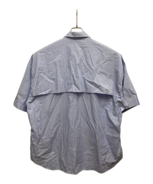 MAISON SPECIAL（メゾンスペシャル）MAISON SPECIAL (メゾンスペシャル) ストライプシャツ ブルー サイズ:01の古着・服飾アイテム