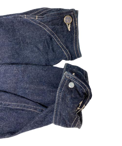 HEADLIGHT（ヘッドライト）HEADLIGHT (ヘッドライト) ノーカラーデニムカバーオール インディゴ サイズ:不明の古着・服飾アイテム