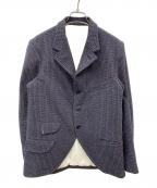 JELADO×COPANOジェラード×コパーノ）の古着「ビーチクロス スワローテイル ジャケット」｜ネイビー