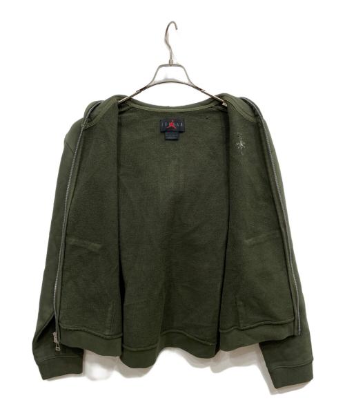 JORDAN（ジョーダン）JORDAN (ジョーダン) Travis Scott (トラヴィス・スコット) TS フルジップ L/S フーディ カーキ サイズ:XSの古着・服飾アイテム