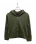 JORDAN（ジョーダン）の古着「TS フルジップ L/S フーディ」｜カーキ