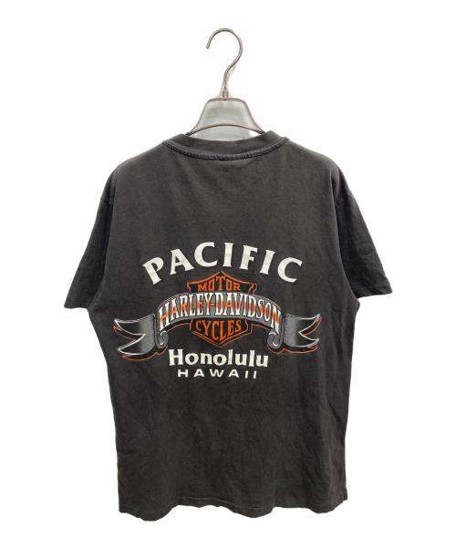 HARLEY-DAVIDSON（ハーレーダビッドソン）HARLEY-DAVIDSON (ハーレーダビッドソン) ヴィンテージTシャツ グレー サイズ:Mの古着・服飾アイテム