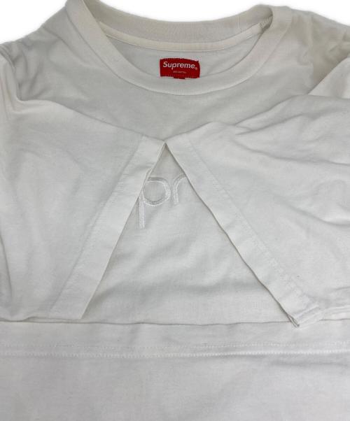 SUPREME（シュプリーム）SUPREME (シュプリーム) 16SS Tonal Embroidered Tee ホワイト サイズ:Ｌの古着・服飾アイテム