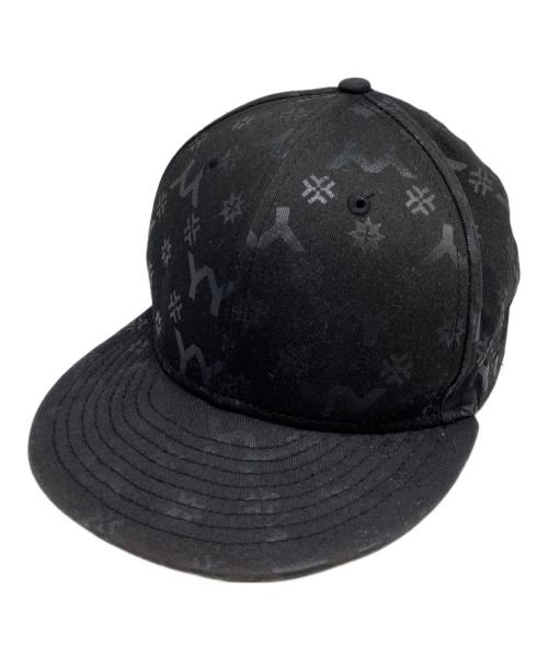 New Era（ニューエラ）New Era (ニューエラ) Yohji Yamamoto pour homme (ヨウジヤマモト プールオム) キャップ ブラック サイズ:7 1/2の古着・服飾アイテム