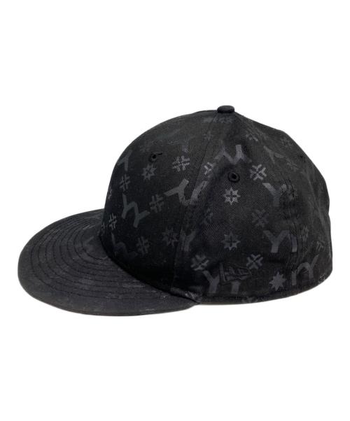 New Era（ニューエラ）New Era (ニューエラ) Yohji Yamamoto pour homme (ヨウジヤマモト プールオム) キャップ ブラック サイズ:7 1/2の古着・服飾アイテム