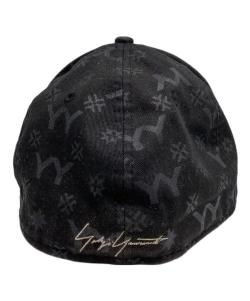 New Era（ニューエラ）New Era (ニューエラ) Yohji Yamamoto pour homme (ヨウジヤマモト プールオム) キャップ ブラック サイズ:7 1/2の古着・服飾アイテム