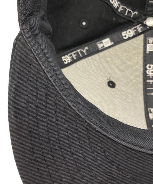 New Era（ニューエラ）New Era (ニューエラ) Yohji Yamamoto pour homme (ヨウジヤマモト プールオム) キャップ ブラック サイズ:7 1/2の古着・服飾アイテム