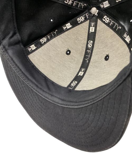 New Era（ニューエラ）New Era (ニューエラ) Yohji Yamamoto pour homme (ヨウジヤマモト プールオム) キャップ ブラック サイズ:7 1/2の古着・服飾アイテム