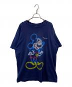 SHERRYSシェリーズ）の古着「プリントTシャツ」｜ネイビー