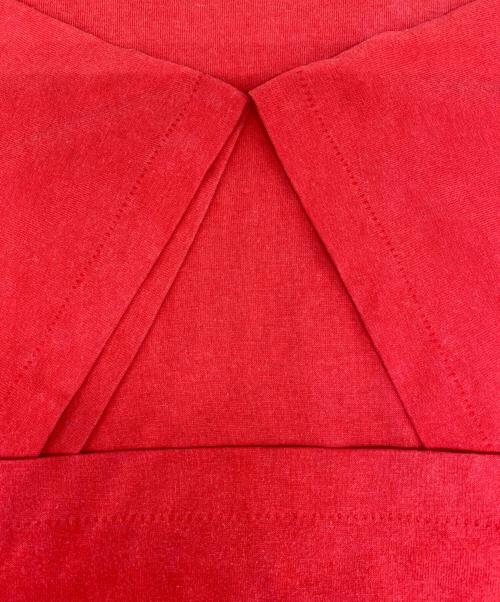 Hanes（ヘインズ）Hanes (ヘインズ) ヴィンテージTシャツ レッド サイズ:XLの古着・服飾アイテム