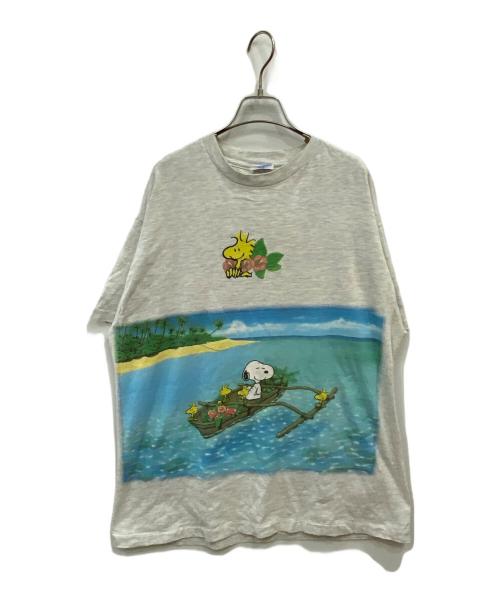 Hanes（ヘインズ）Hanes (ヘインズ) ヴィンテージTシャツ グレー サイズ:XLの古着・服飾アイテム