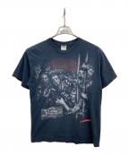 FRUIT OF THE LOOMフルーツオブザルーム）の古着「プリントTシャツ」｜ブラック