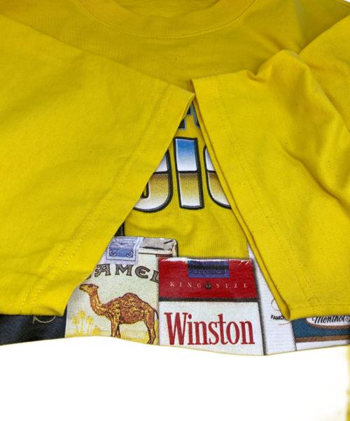 CITY STREET（シティストリート）CITY STREET (シティストリート) ヴィンテージTシャツ イエロー サイズ:3XLの古着・服飾アイテム