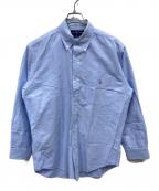 RALPH LAURENラルフローレン）の古着「ボタンダウンシャツ」｜ブルー