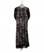 JILL BY JILLSTUARTジル バイ ジルスチュアート）の古着「カラーレースワンピース」｜ブラック