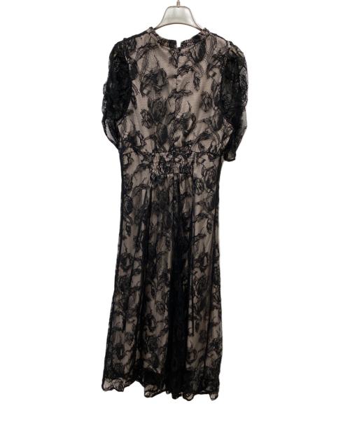 JILL BY JILLSTUART（ジル バイ ジルスチュアート）JILL BY JILLSTUART (ジル バイ ジルスチュアート) カラーレースワンピース ブラック サイズ:Ｓの古着・服飾アイテム
