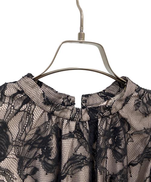 JILL BY JILLSTUART（ジル バイ ジルスチュアート）JILL BY JILLSTUART (ジル バイ ジルスチュアート) カラーレースワンピース ブラック サイズ:Ｓの古着・服飾アイテム