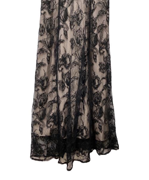 JILL BY JILLSTUART（ジル バイ ジルスチュアート）JILL BY JILLSTUART (ジル バイ ジルスチュアート) カラーレースワンピース ブラック サイズ:Ｓの古着・服飾アイテム