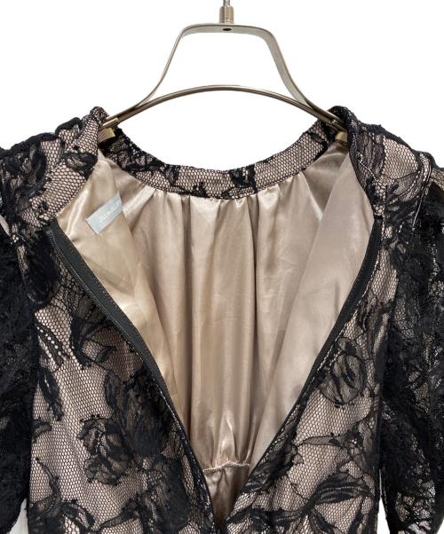 JILL BY JILLSTUART（ジル バイ ジルスチュアート）JILL BY JILLSTUART (ジル バイ ジルスチュアート) カラーレースワンピース ブラック サイズ:Ｓの古着・服飾アイテム