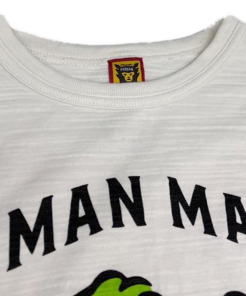 HUMAN MADE（ヒューマンメイド）HUMAN MADE (ヒューマンメイド) プリントTシャツ ホワイト サイズ:Ｍの古着・服飾アイテム