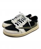 NIKE×Travis Scottナイキ×トラヴィススコット）の古着「Women's Air Jordan 1 Low OG」｜カーキ×ブラック