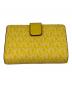 MICHAEL KORS (マイケルコース) 2つ折り財布 イエロー：8000円