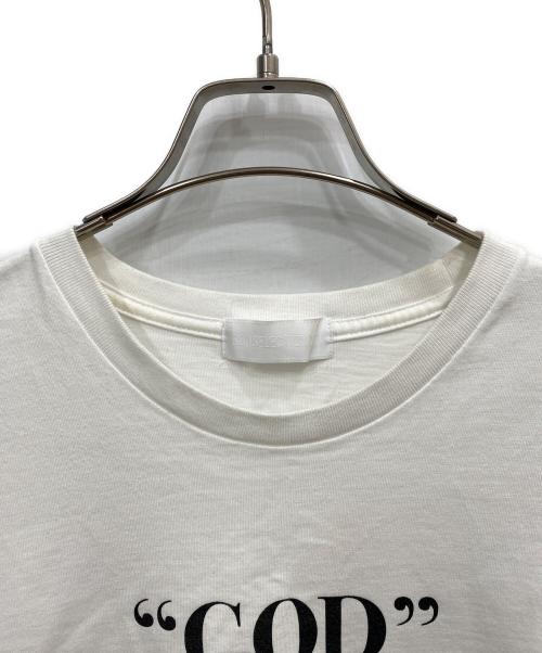 GOD SELECTION XXX（ゴッドセレクショントリプルエックス）GOD SELECTION XXX (ゴッドセレクショントリプルエックス) プリントTシャツ ホワイト サイズ:Mの古着・服飾アイテム