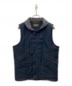 john lofgrenジョンロフグレン）の古着「デッキベスト」｜ネイビー