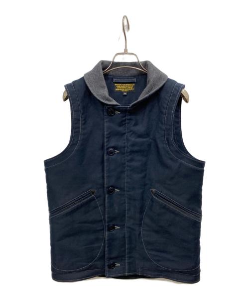 john lofgren（ジョンロフグレン）john lofgren (ジョンロフグレン) デッキベスト ネイビー サイズ:Mの古着・服飾アイテム