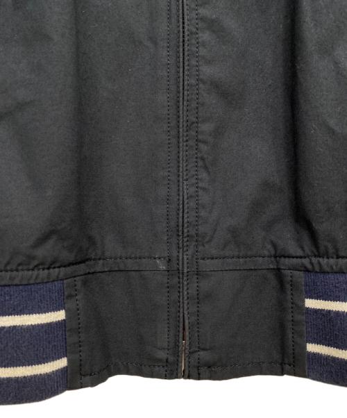 BURBERRY BLACK LABEL（バーバリーブラックレーベル）BURBERRY BLACK LABEL (バーバリーブラックレーベル) スイングトップ ブラック サイズ:Mの古着・服飾アイテム