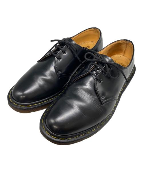 Dr.Martens（ドクターマーチン）Dr.Martens (ドクターマーチン) 3ホールレザーシューズ ブラック サイズ:8 1/2の古着・服飾アイテム