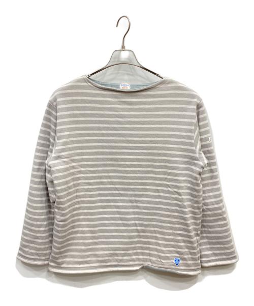 ORCIVAL（オーシバル）ORCIVAL (オーシバル) BEAMS (ビームス) クルーネックスウェット グレー サイズ:5の古着・服飾アイテム