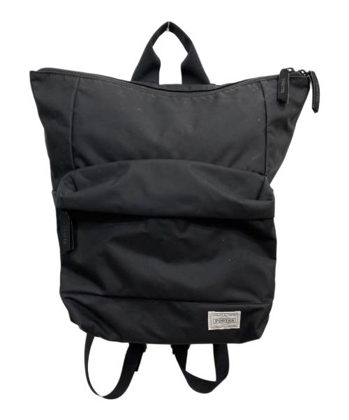 PORTER（ポーター）PORTER (ポーター) MOUSSEリュック ブラックの古着・服飾アイテム