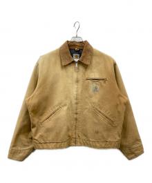 CarHartt（カーハート）の古着「裏地ブランケットデトロイトジャケット」｜ベージュ
