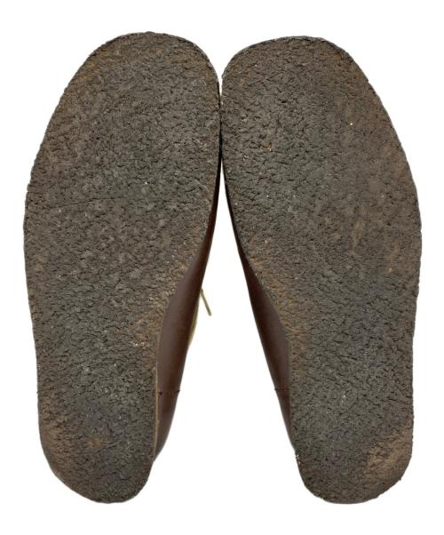 RockyMountainFeatherBed（ロッキーマウンテンフェザーベッド）RockyMountainFeatherBed (ロッキーマウンテンフェザーベッド) CLARKS (クラークス) ワラビーブーツ ベージュ サイズ:8Gの古着・服飾アイテム